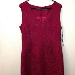 Cranberry Sleeveless Dress